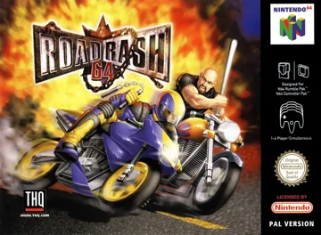 Road Rash 64 (Europe) box cover front